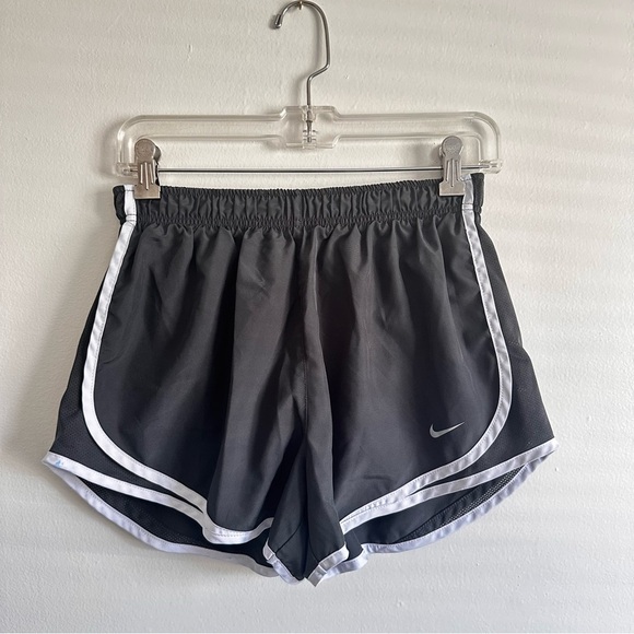 Nike Women's Black and white Athletic Shorts - Picture 1 of 3